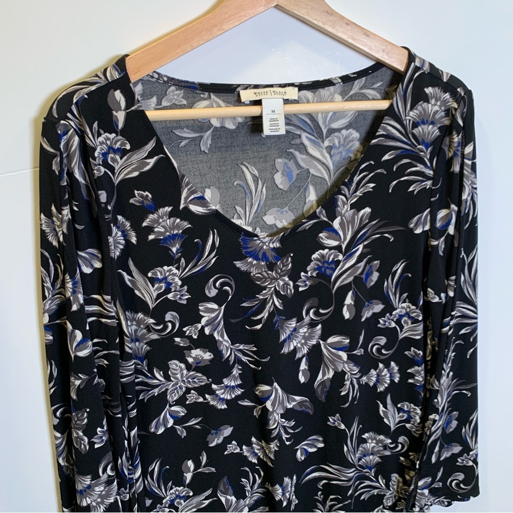 White House Black Market Party/Cocktail 3/4 Sleeve Dress Size Medium - Picture 7 of 12